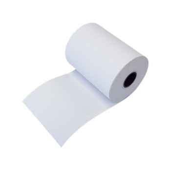 Thermorolle, 80-80-12 mm, 80 m, 48 g/m²,  5 Stück, weiß