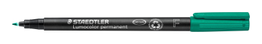 Folienstift Universalstift Lumocolor permanent, grün