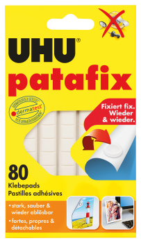 UHU patafix Original weiß 80ST – Produktabbildung