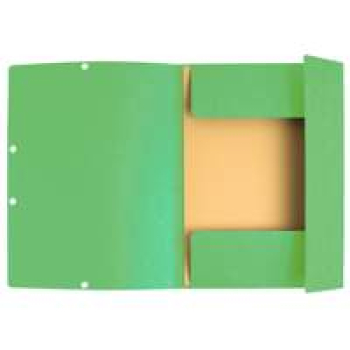 Sammelmappen mit Gummizug und 3 Klappen, Colorspan-Karton 400g/m2, für DIN A4