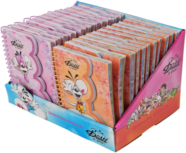 Diddl Notizbuch A6 in orange oder lila