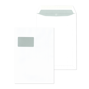 STEINMETZ Versandtasche C4 mit Fenster SK 100g weiß 250ST – Produktabbildung