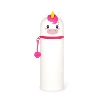 2-in-1-Federmäppchen aus Silikon - Kawaii  - UNICORN
