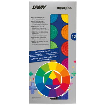 Deckfarbkasten aquaplus 12er blue
