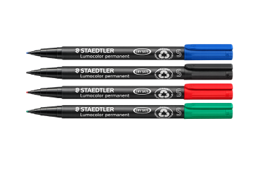STAEDTLER Folienstift Lumocolor S permanent (Farbauswahl) – Produktabbildung