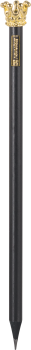 Bleistift „Krone“ Colour Code | HB, rund, onyx