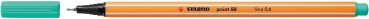 Fineliner STABILO® point 88®, 0,4 mm, eisgrün