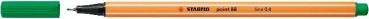 Fineliner STABILO® point 88®, 0,4 mm, grün