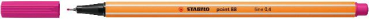 Fineliner STABILO® point 88®, 0,4 mm, pink