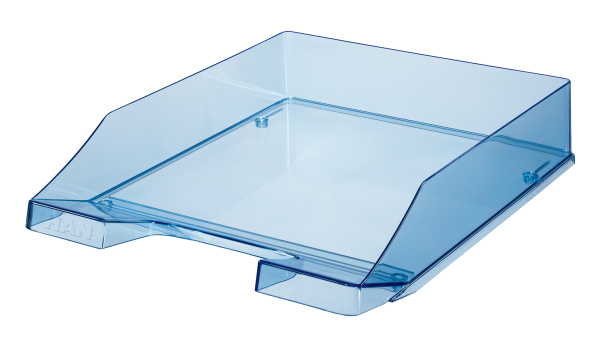 Briefkorb C4 transp.blau