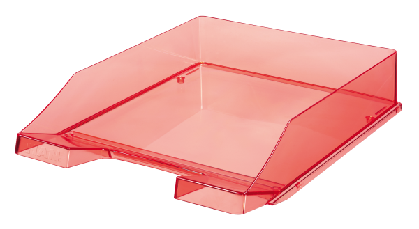 Briefkorb C4 transp.rot