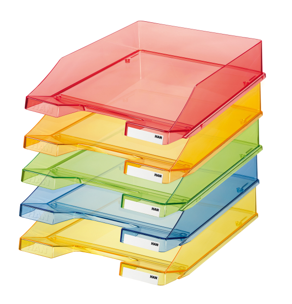 HAN Briefablage KLASSIK, DIN A4/C4, stapelbar (Farbauswahl) – Produktabbildung