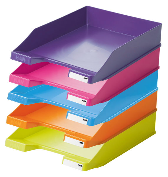 HAN Briefablage KLASSIK, DIN A4/C4, stapelbar (Farbauswahl)