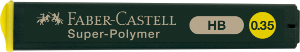 FABER-CASTELL Feinmine SuperPolymer HB 0.35 12ST