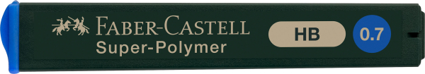 FABER-CASTELL Feinmine SuperPolymer HB 0.7 12ST