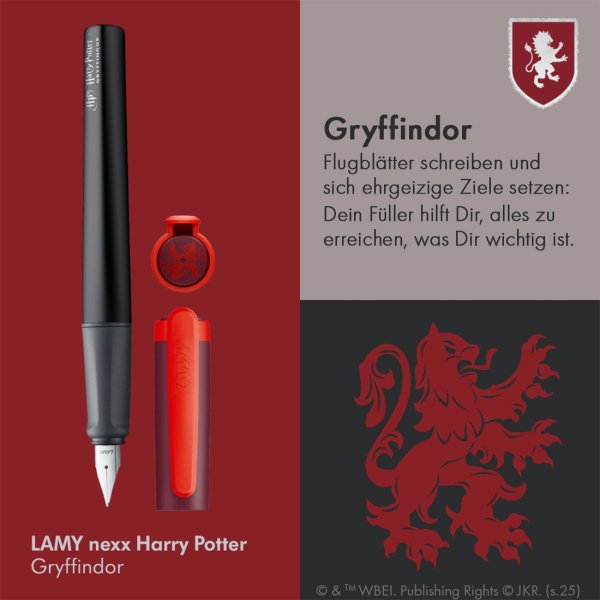 LAMY nexx Harry Potter Füllhalter Gryffindor
