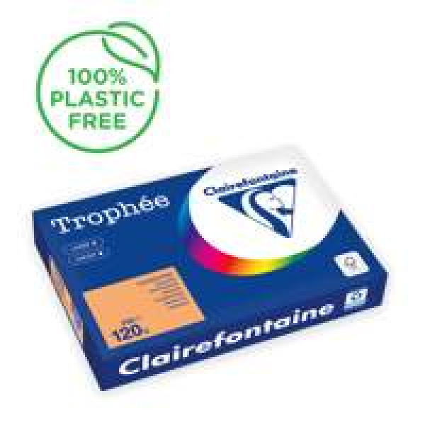 Kopierpapier Trophee A3 120G 250BL C.5 MANDARINE