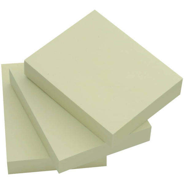 Haftnotizblock 38x51mm gelb