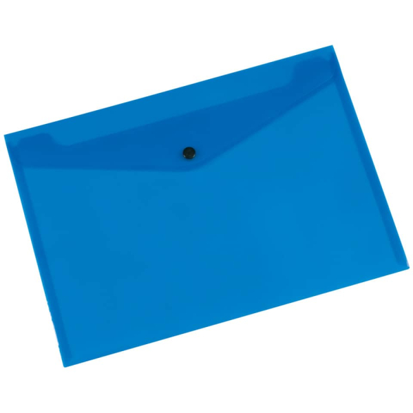 Aktentasche A4 quer blau