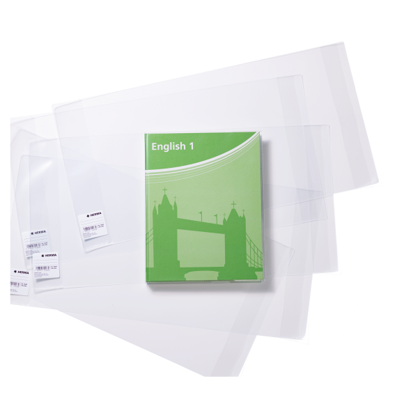 HERMA Buchschoner BASIC 220 x 380 mm transparent