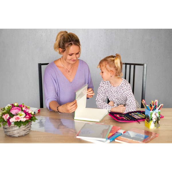 HERMA Buchschoner Basic 265 x 540 mm transparent
