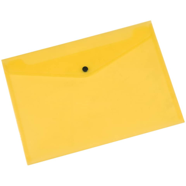 Aktentasche A4 quer gelb