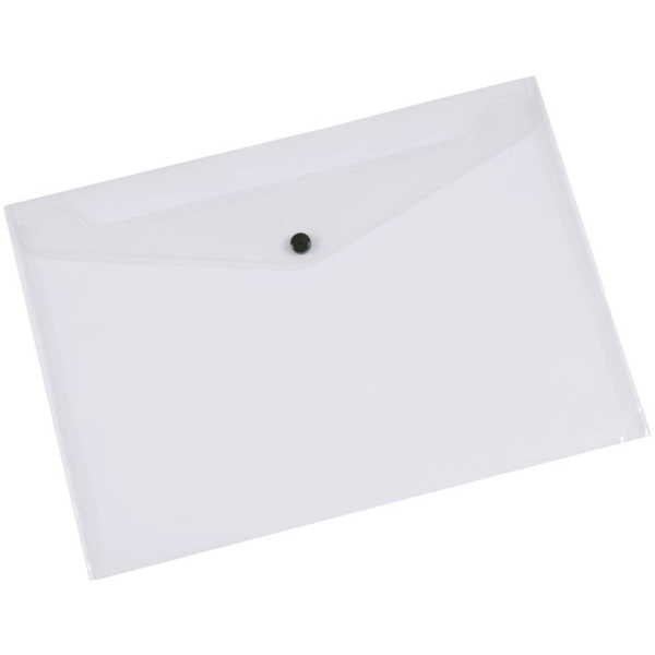 Aktentasche A4 quer transparent