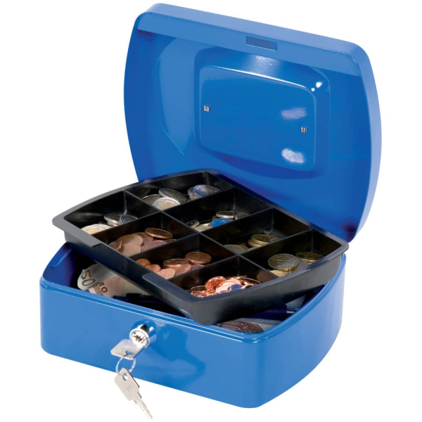 Geldkassette Gr. 2 blau