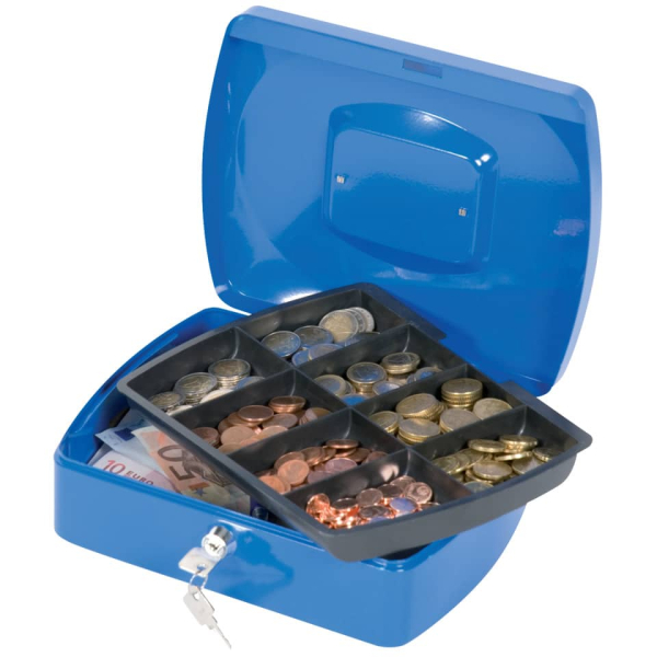 Geldkassette Gr. 3 blau