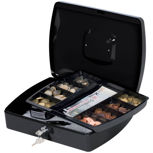 Geldkassette Gr. 4 schwarz