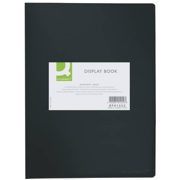 Sichtmappe A4 schwarz