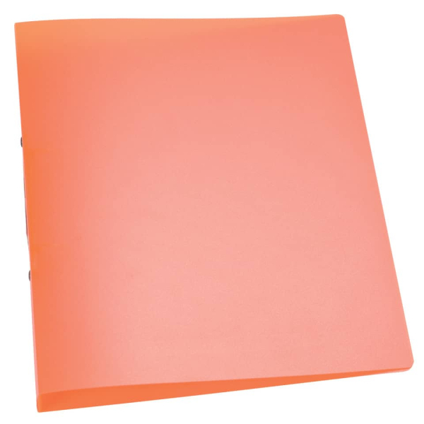 Schulordner A4 transluzent orange