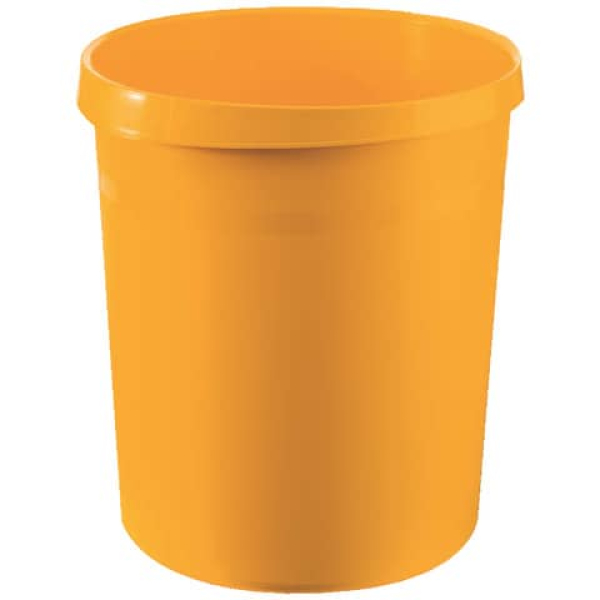 Papierkorb 18l Grip gelb
