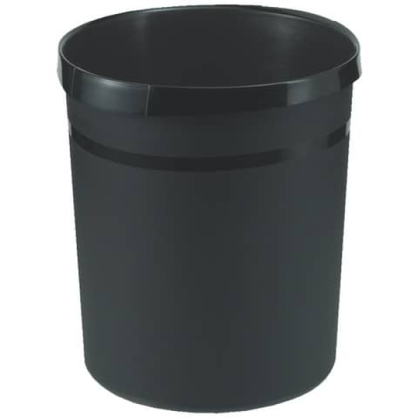Papierkorb 18l Grip schwarz