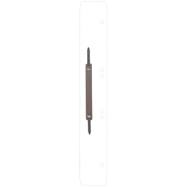 Heftstreifen PP 45x310mm 25ST weiß
