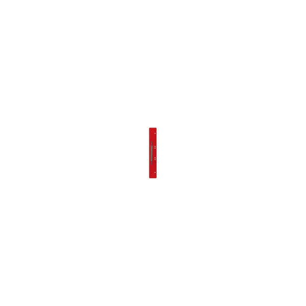 Heftstreifen PP 45x310mm 25ST rot