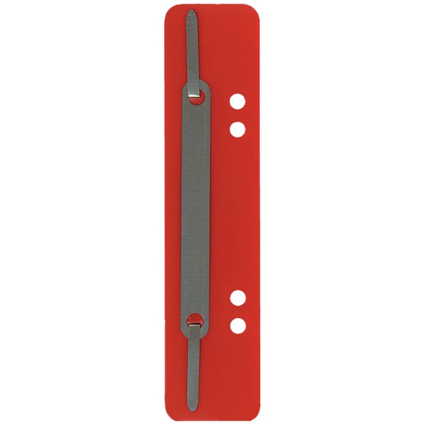 Heftstreifen PP 34x150mm 25ST rot
