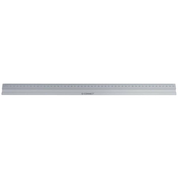 Alulineal 50cm silber