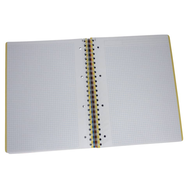 Collegeblock PP Cover A4 kariert blau