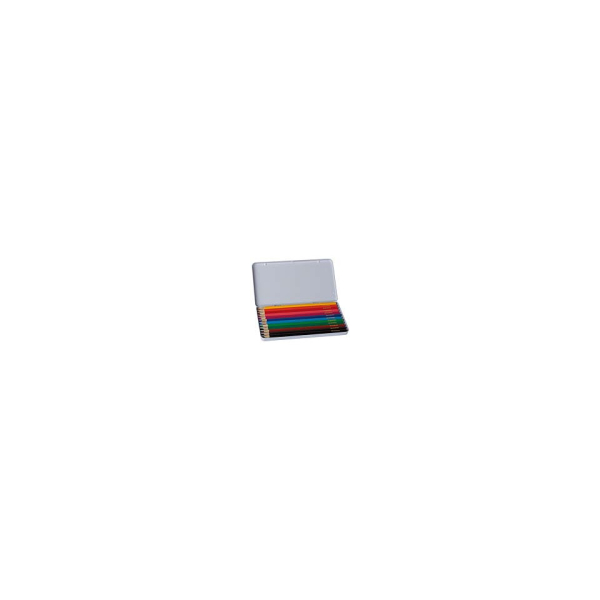 Farbstifte 12ST Metall-Etui