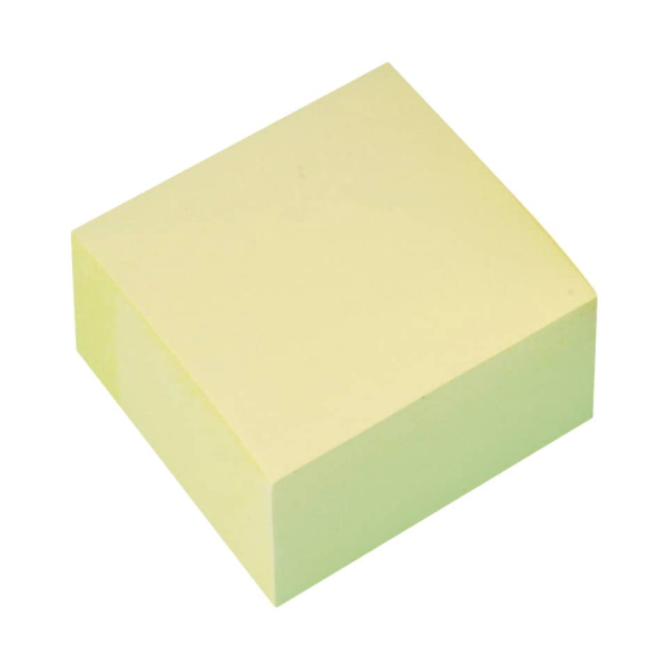 Haftnotizblock 76x76mm gelb