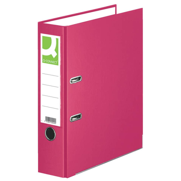 Ordner PP A4 80mm pink