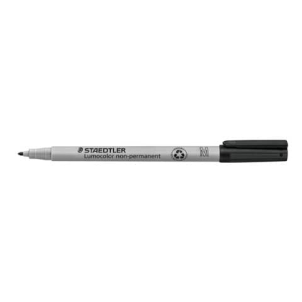 Folienstift Lumocolor M schwarz non-permanent