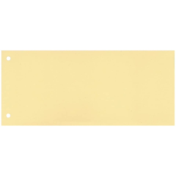 Trennstreifen 10,5x24cm 100ST gelb