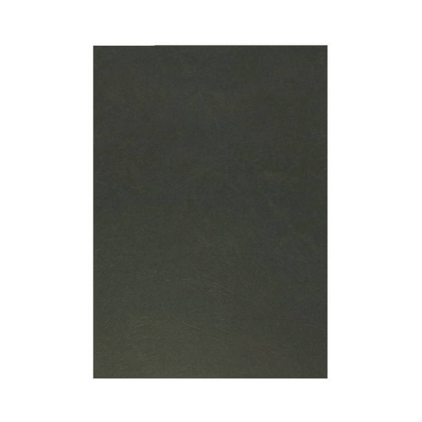 Einbanddeckel Leder A4 schwarz