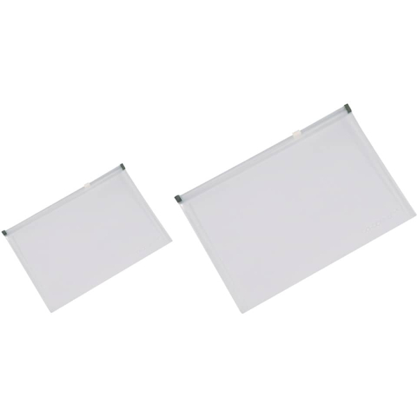 Reißverschlusstasche transparent
