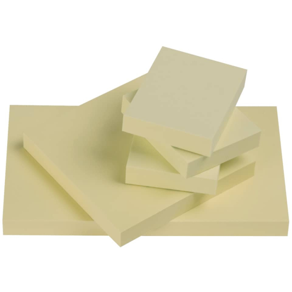Haftnotizblock 76x127mm gelb