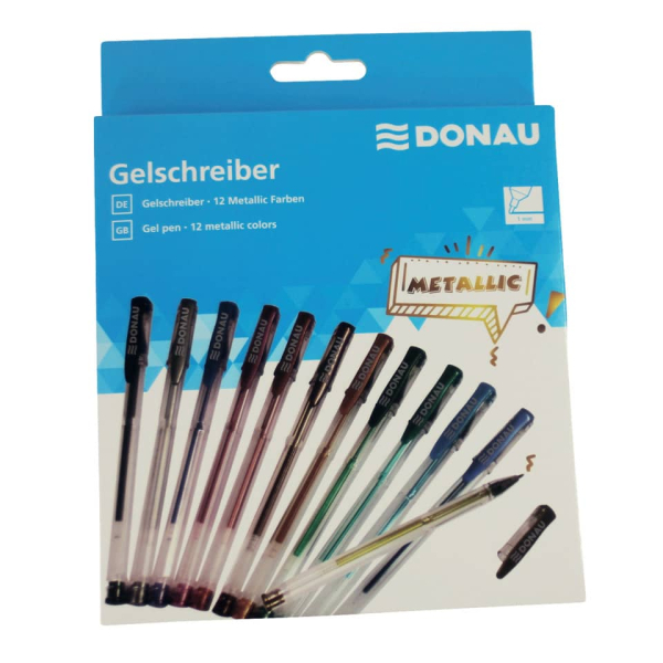 Gelschreiber 12ST Metallic