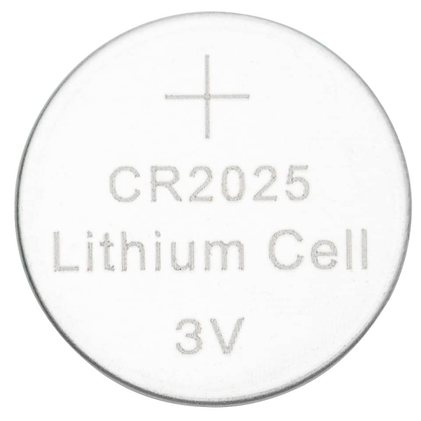 Knopfzellen-Batterie CR2025 4er silber