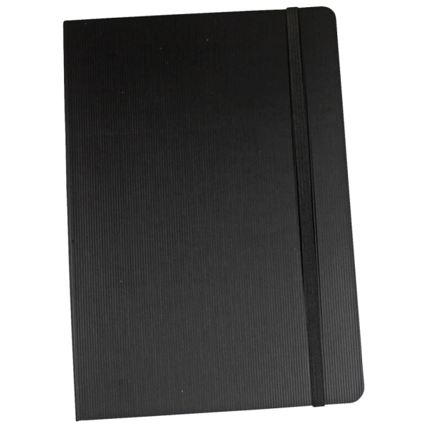 Notizbuch A5 liniert schwarz